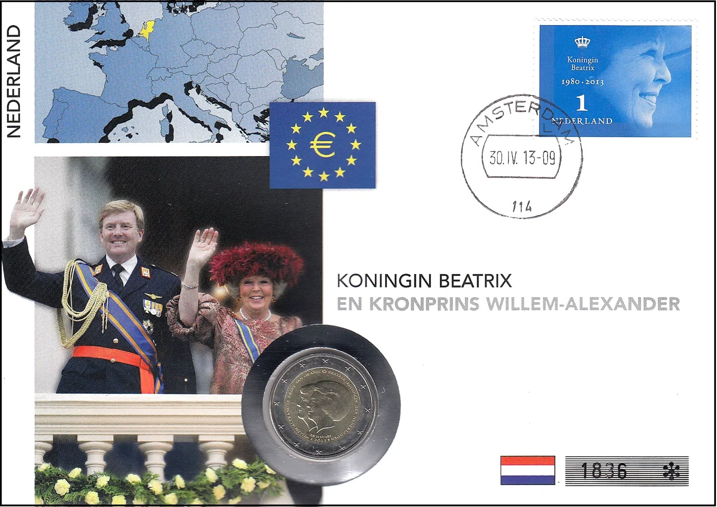 NAPOVED PREDAJE KRONE S STRANI KRALJICE BEATRIX